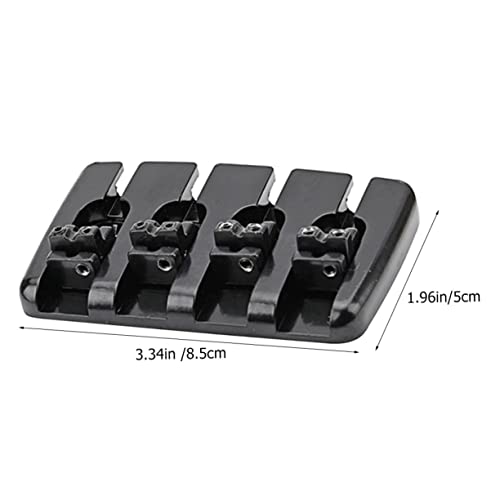 Chevalet de basse noir Ga1010 Beaupretty avec vis et plaque - 2
