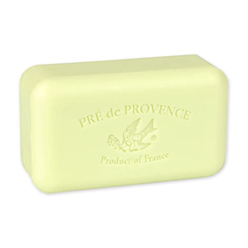 Image of Pre de Provence Artisanal Soap Bar, Natural French Skincare, Enriched with Organic Shea Butter, Quad Milled for Rich, Smooth & Moisturizing Lather, Linden, 5.3 Ounce