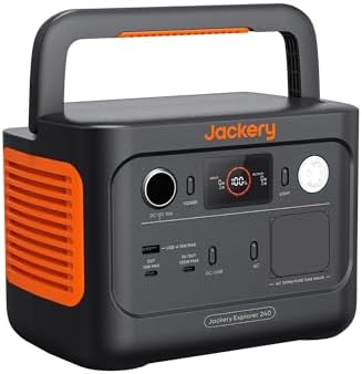 Estación de Energía Portátil Jackery Explorer 240 V2, 256Wh Bater...