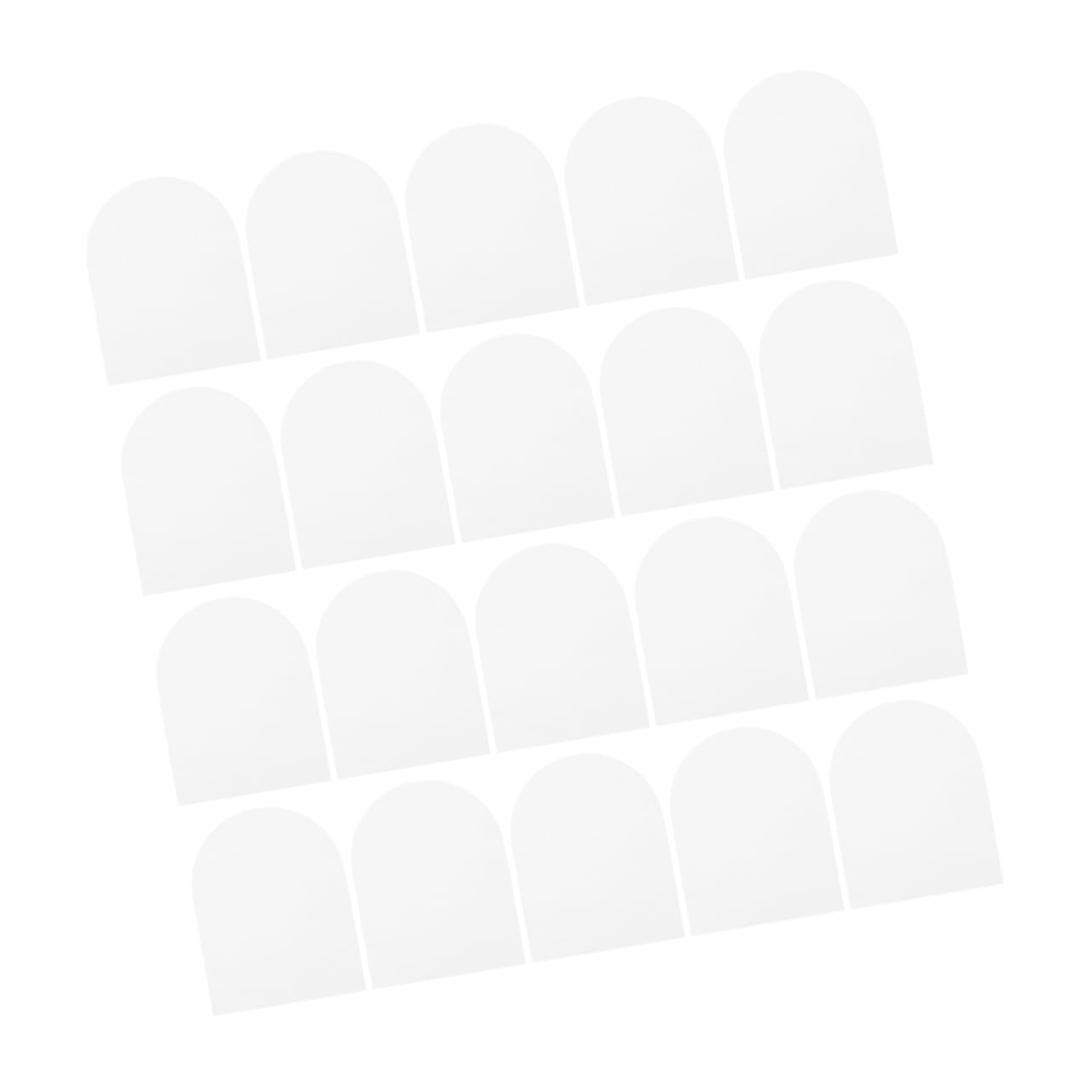 Healeved 50pcs Tongue Protective Sleeves Disposable Clear Tongue Protection Supplies for Oral Care Compact and Easy to Use Tongue Sleeve Replacement for Adults and Youth