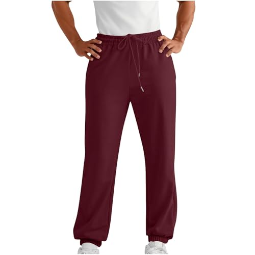 Men's Casual Jogger Sweatpants Elastic Waist Yoga Trouser Sweatpants with Pockets Athletic, S-3XL