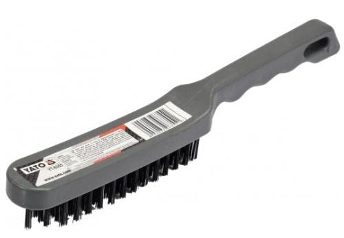 Yato yt-6355 – 5-Rows Wire Brush Plastic Handle