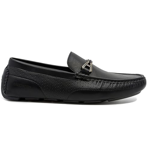 AKADEMIKS Men's Memory Foam Slip On Driving Loafers Stylish Moccasins2