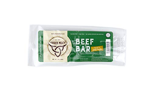 image for EST. 2015 MISSION MEATS Mission Meats Keto Grass Fed Beef Bars Gluten 