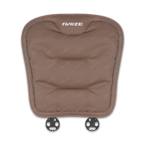 ライズ 車用 シートカバーセット カーシートカバー 座布団 ライズ RAIZE A200A A210A 車腰クッション ランバーサポート ファッション背もたれ 滑り止め 通気 運転席用 助手席用 リアシート (ブラウン,1個 前席シートクッション)