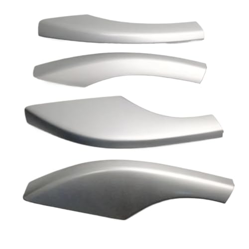 Embout de porte-bagages de toit VW Cross Polo finition argentée haut de gamme avant gauche