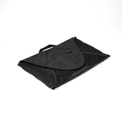 NOMATIC Shirt Organizer - 5-Shirt Organizer - Hanging Travel Organizer with Clothes Folder Folding Board Included (Black)