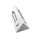 12 X 25 Cm Dreieckige Toiletten-Identifikationsschilder For Männer Und Frauen, Öffentliche Schilder Mit Öffentlichem Logo, Persönlichkeitsleitkarte, Gemeinsames Schild, Geeignet For Bürohaus-WC-Schild