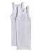 2(X)IST Men's Essential Cotton Square Cut Tank Top Multipack, Pure White, Large