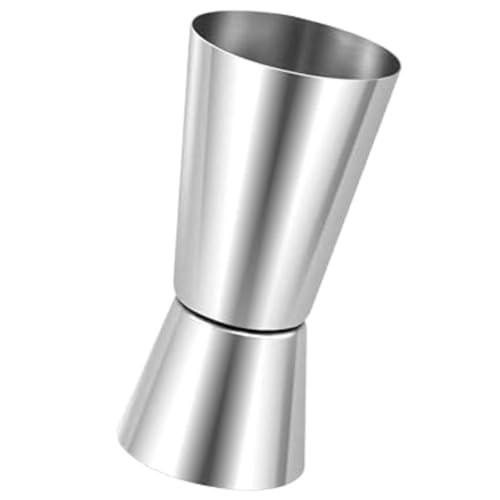 Dosador Duplo Profissional em Aço Inox Ideal para Drinks Coquetéis e Bebidas em Casa ou Bar (30/60)