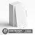 Vieshful 20 Pack 11.8"x23.6" Peel and Stick Backsplash Wall Panels, Self Adhesive Waterproof Back Splash Marble Tiles for Kitchen Bathroom, TV Walls, Living Room White (Not Real Tiles)