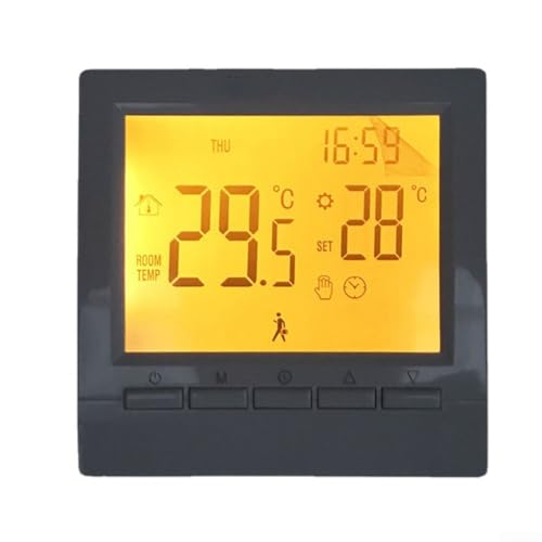 Termostato inalámbrico montado en la pared para un control eficiente de la temperatura de los sistemas de calefacción