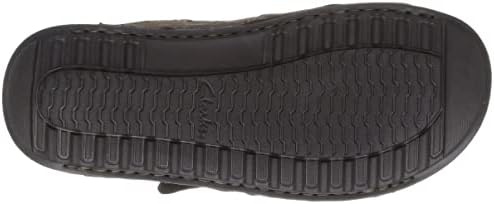 Clarks(クラークス) Men's Slide Sandal, Dark Brown Leather, 8.5 | Image 3