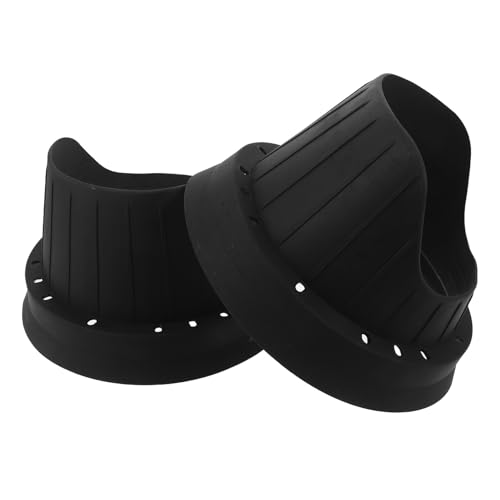 DONFAMDS 5�C���`�ԗp�X�s�[�J�[�o�b�t���h���J�o�[2PCS �V���R�����h�o�ی�L���b�v �J�[�I�[�f�B�I�������\����p�h�A�X�s�[�J�[�A�N�Z�T