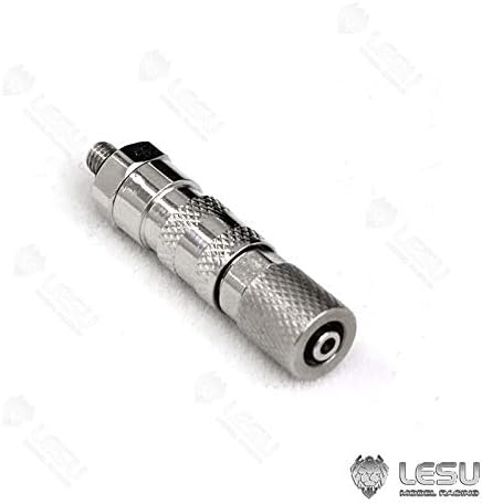 Metal 1/14 LESU Tubing Oil Pipe Hose Connector A for RC TMY Dumper Truck Hydraulic System