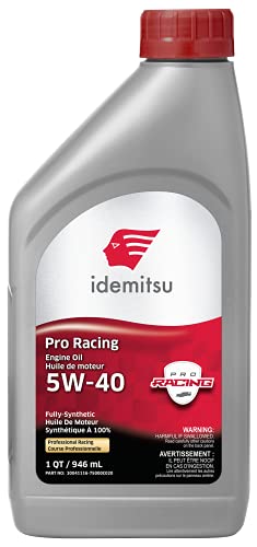 Idemitsu Synthetic Pro Racing 5w40 Engine Oil - 1QT