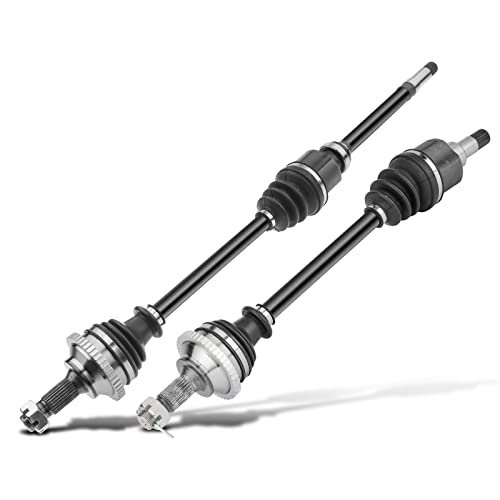 Frankberg 2x Antriebswelle Achswelle Schaltgetriebe Mit ABS Ring Vorderachse Kompatibel mit 206 CC 2D 2001-2004 206 Schrägheck 2A/C 2001-2008 Replace# 3272AE