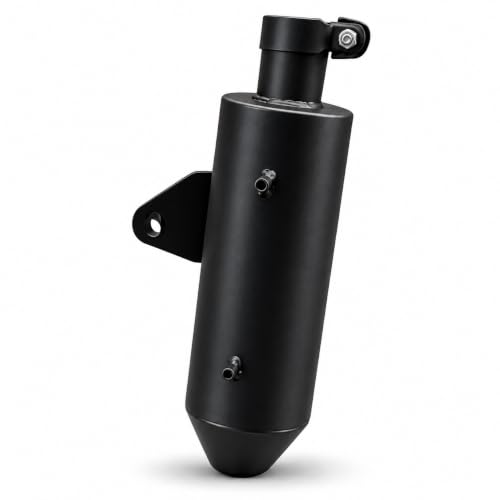 R.J.VON Store RJVON Black Exhaust Muffler for Royal Enfield Hunter 350 - Image 7