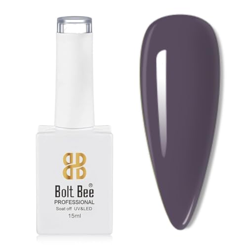 Image of Bolt Bee Color Gel Nail Polish Soak Off UV Gel DIY at Home Manicure Salon Nail Art (164, 15ml)