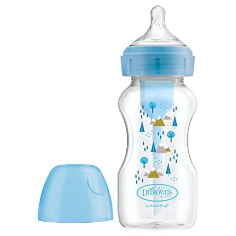 Dr. Brown's Biberón Anticólicos Options+ 270ml Azul Cover