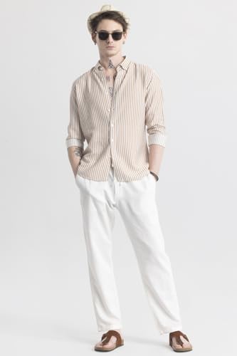 Image of SNITCH Stripehaven Mauve Stripe Shirt