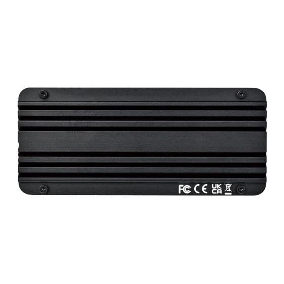 Caja externa para SSD M.2 SilverStone MS12B-40G miniatura 3
