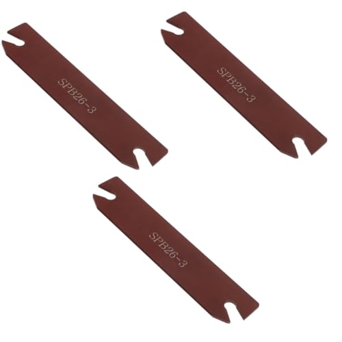 OSALADI 3pcs Cnc Parting Tool Holder High Precision Clamping Mechanism for Industrial Grooving and Cut-off Applications Efficient Cutting Tool