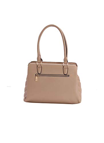 Bolsa Feminina Chenson Matelassê de Ombro Bege