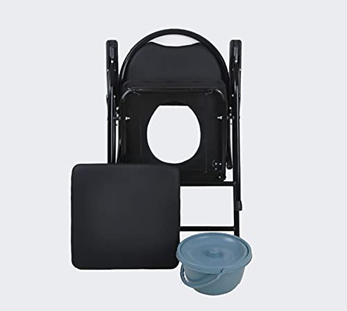 Douche Stoel Toilet Bad Badkamer Nachtkastje Draagbare Toiletbril Opvouwbare Douche Kruk Badkamer Waterdicht Comfortabel… - Afbeelding 4