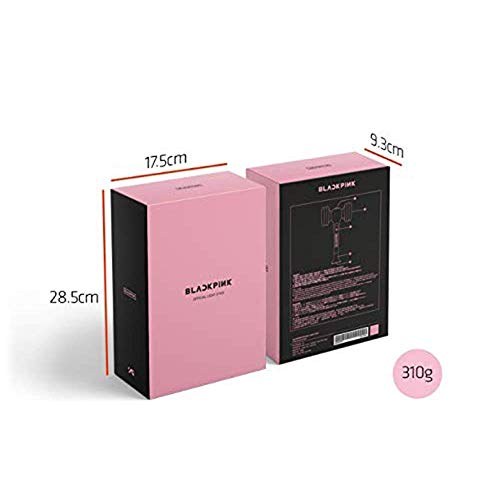 youjiaxiaodian Blackpink Lightstick Heart/Hammer-Shaped Kpop Led Lamp Stick Concert Lamp Hiphop Lightstick Fluorescent Stick for Blackpink Fans