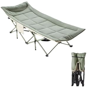 NADYE Klappbett Tragbares Klappbett für Erwachsene