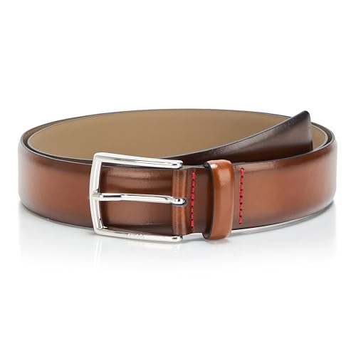 HUGO Men's Gregor Smooth Leather Belt2