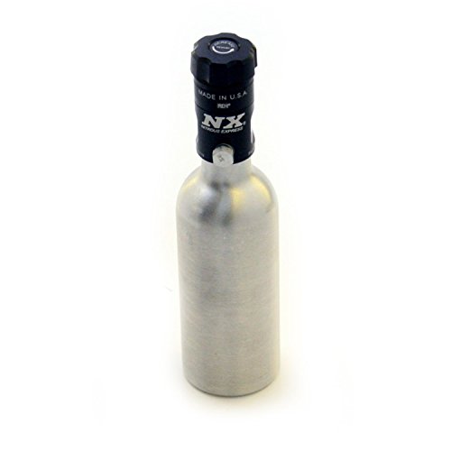 Nitrous Express 11020 3.5Oz Mini-Bottle W/Motorcycle Valve cover
