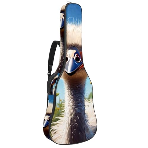 Sac pour guitare étanche avec couche de protection en éponge
