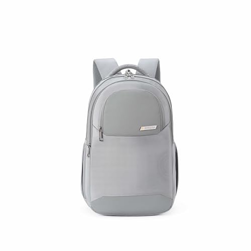 Image of American Tourister Regus | 34 Ltrs | 4 Compartments | Bottle Pocket | Ergonomic Padded Back Panel & Shoulder Straps | Laptop Backpack | 1 Year International Warranty | Grey