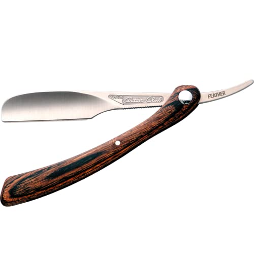 Feather Artist Club Wood DX Folding Handle Razor by Feather - Used condition - US$245.10