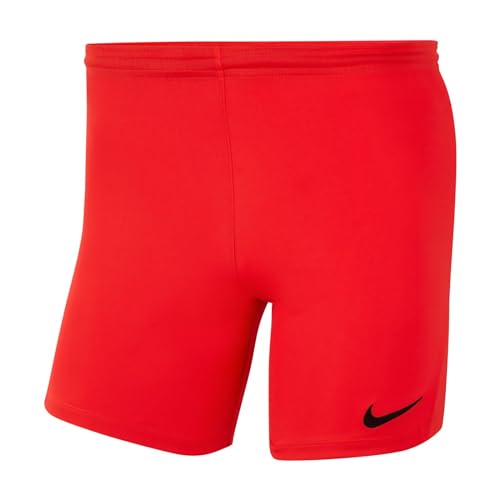 Nike BV6855-635 Nike Dri-Fit Park 3 Pantaloncini Uomo Bright Crimson/Black Taglia XXL