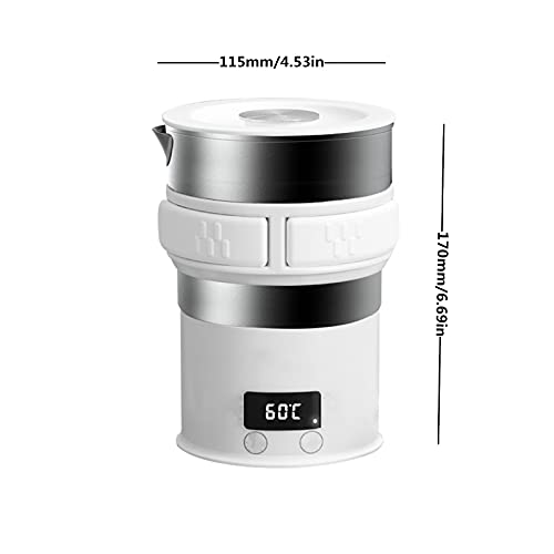 Tetera eléctrica portátil plegable 500 ml miniatura 7