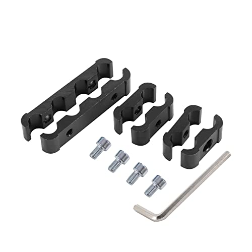 Jdmspeed ENGINE SPARK PLUG WIRE SEPARATOR DIVIDER 8Mm 9Mm 10Mm Black 12Pcs Replacement thumb #6