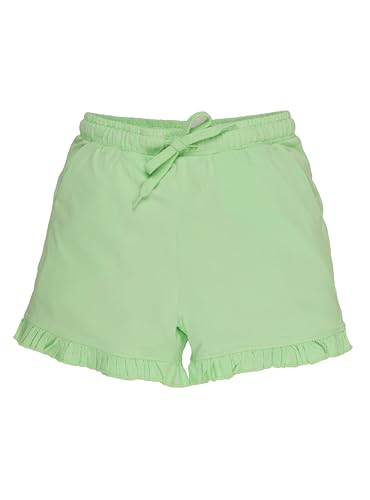 Image of KiddoPanti Girls 100% Cotton Bottom Hem Frill Hot Shorts