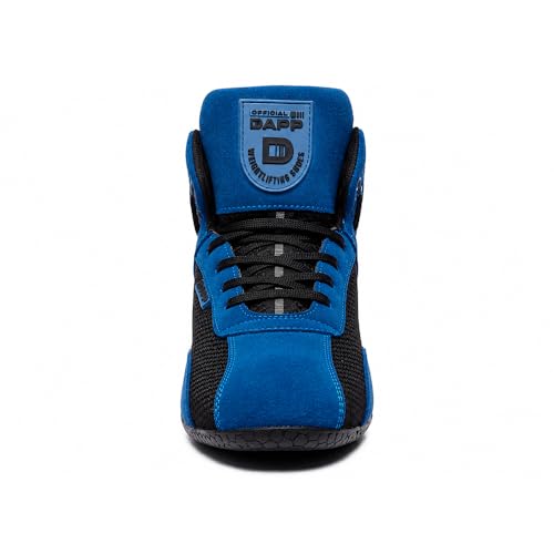 Image of Dapp X-Series Weightlifting Gym Shoes for Men and Women | Leather Suede Exterior | Signature Flat Sole | Padded Interiors for Stability | Smart Cushioning | Wide Toe Box