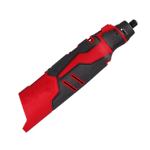 JINYUMT Rotary Tool, For Milwaukee 2525-20 M12 12V Li-Ion Cordless Brushless Rotary Tool(Size:3 x 10 x 3 in) - Bare Tool, Red,black