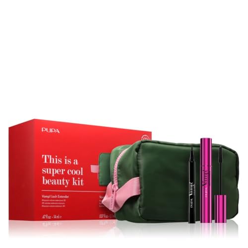 Pupa Kit Vamp! Mascara Lash Extender 14ml + Eyeliner Stylo 1,1ml + Pochette
