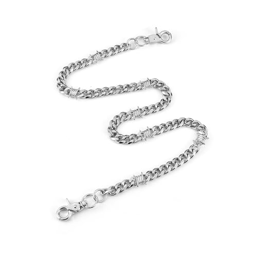 Biker Wallet Chain for Men, Jeans & Pants Pocket Chain, Fashion Accessory for Streetwear & Motorcycle Style, Men's/Women Gifts