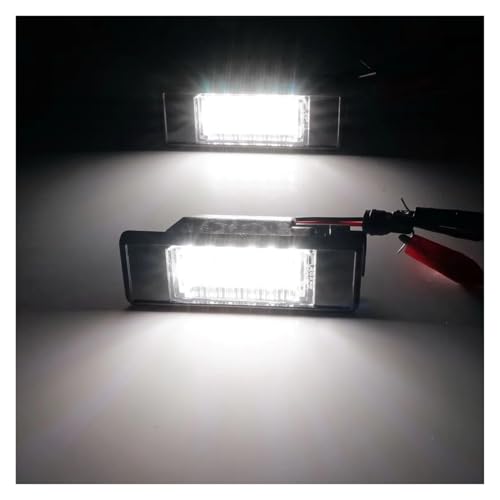 Luces LED Para Placa Matrícula VW Crafter que solucionan parpadeos 5