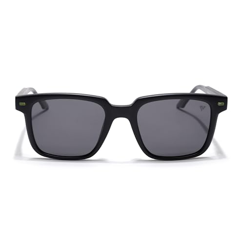 Image of Voyage Square UV Protected & Polarized Sunglasses for Men & Women