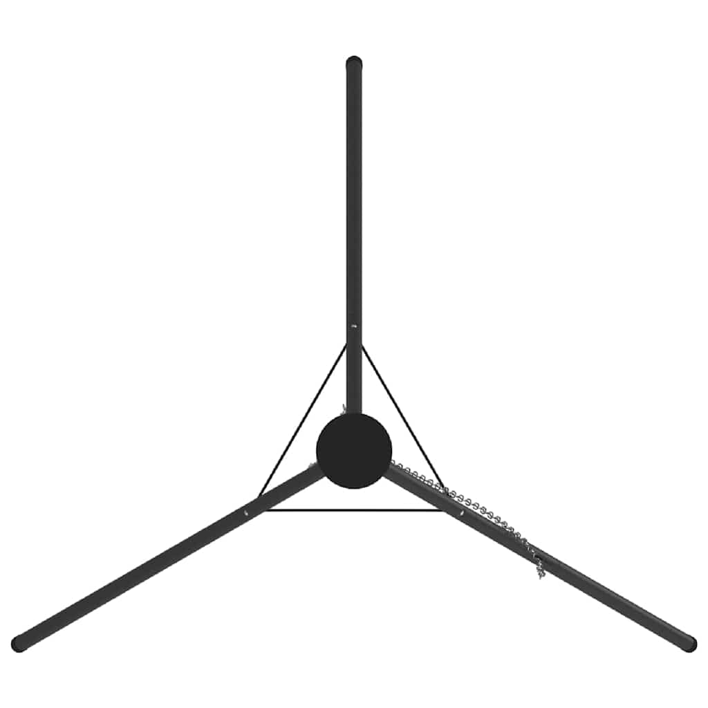 Genérico Trípode para Fogata Negro 92 x 92 x 171.5 cm Acero,Casa y jardín,Cocina y Comedor,Electrodomésticos de cocina-42010331