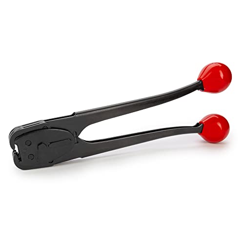 Idl Packaging C-3106 Double-Notched Front-Action Sealer/Crimper For 3/4" Steel Strapping - Hard And Durable Steel Construction - Professional Gear With High-Strength Sealing Action #TOP9