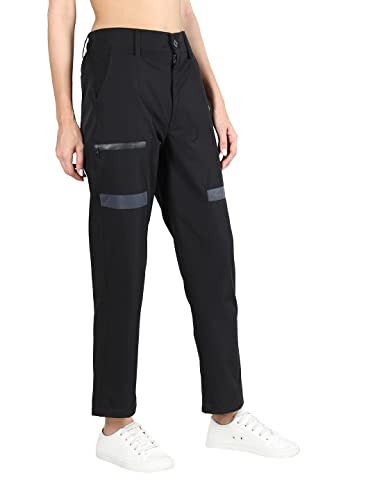 Image of CHKOKKO Women's Regular Fit Mid Rise Track Pant
