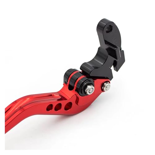 Palanca embrague freno Benelli TNT 125 y 135 modelo aluminio CNC rojo 147mm 8